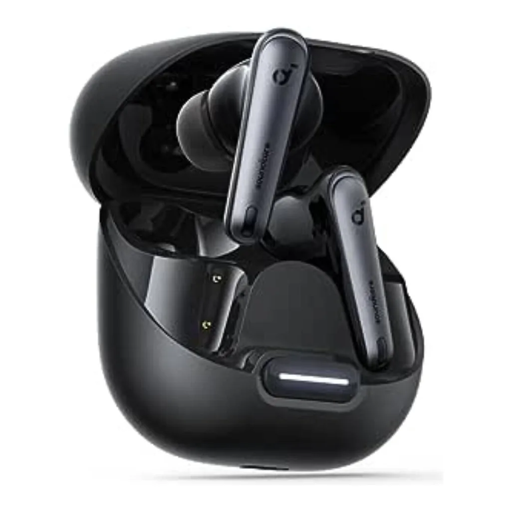 73f1f547150cb9cf40ea7498b08202a5-hi.jpg Soundcore by Anker Liberty 4 NC True-Wireless Noise Cancelling Earbuds, 98.5% Noise Reduction to Ears and Environment, Hi-Res Sound, 50H Battery, Wireless Charging, Bluetooth 5.3, black