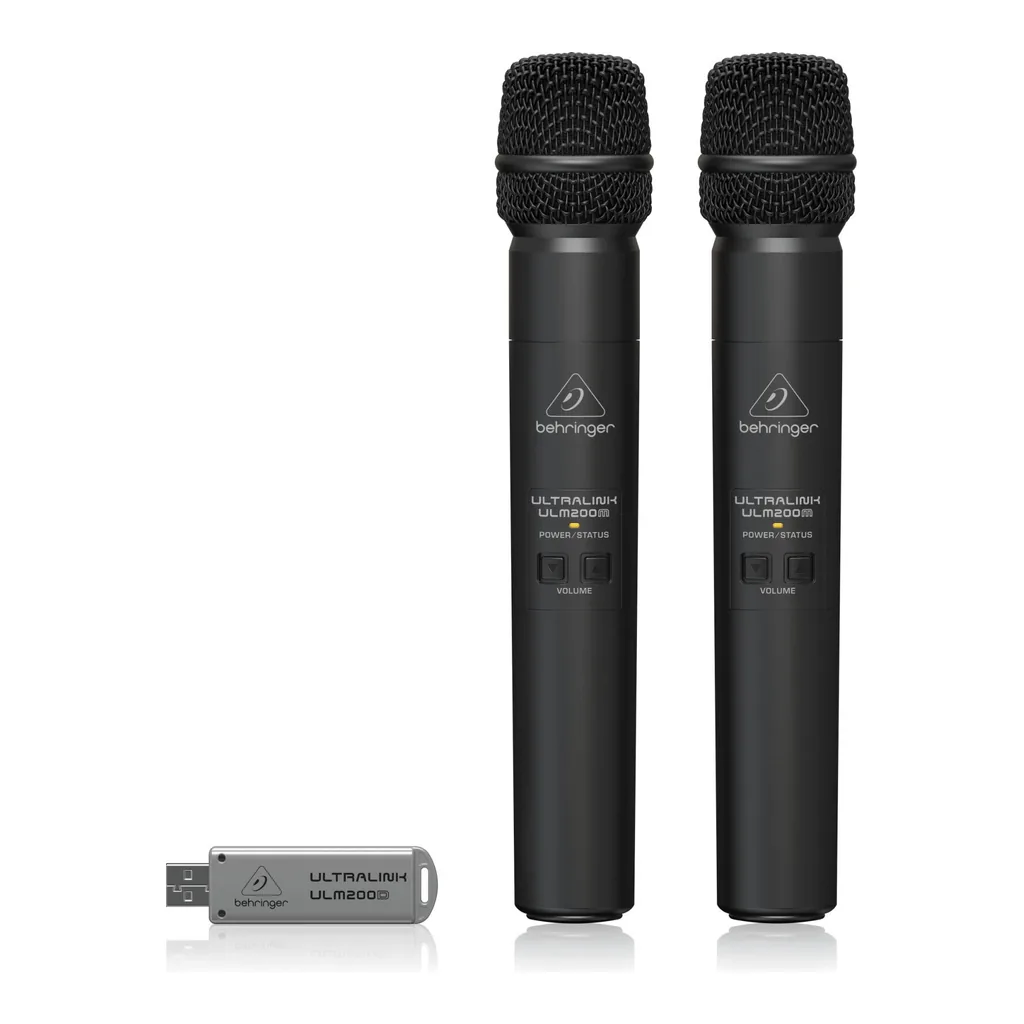 742e913a167318be8c7373d3f4c2d958-hi.jpg Behringer ULM202USB High-Performance 2.4 GHz Digital Wireless System with 2 Handheld Microphones & Dual-Mode USB Receiver