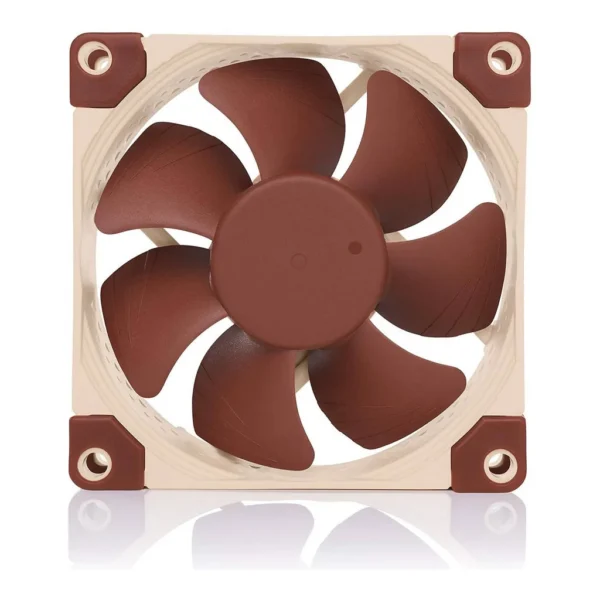 Noctua NF A8 ULN 80mm Ultra Low Noise Cooling Fan, Brown - Image 1 Noctua NF A8 ULN 80mm Ultra Low Noise Cooling Fan, Brown
