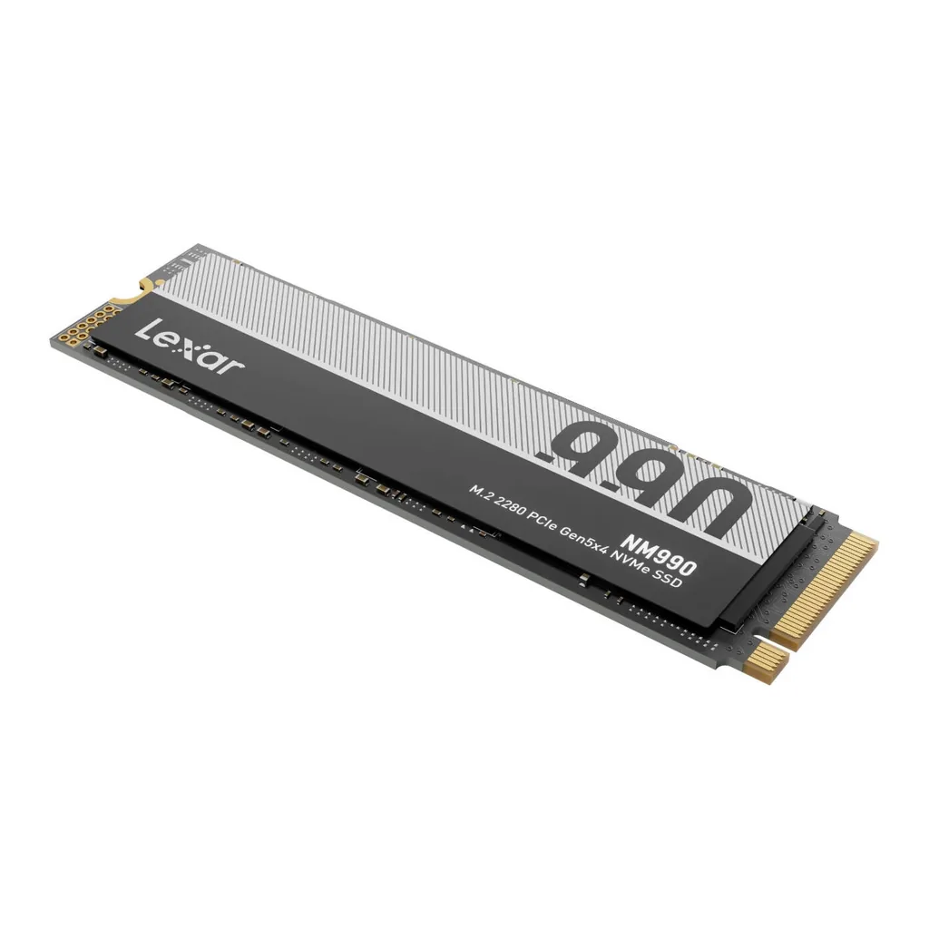 758dfb8c14d9f3a2d5b3e4da6d31f066-hi.jpg Lexar NM990 M.2 2280 Internal SSD, 4TB Capacity, PCIe Gen5x4 Interface, Up to 14,000 MB/s Sequential Read & 11,000 Sequential Write Speed | LNM990X004T-RNNNG