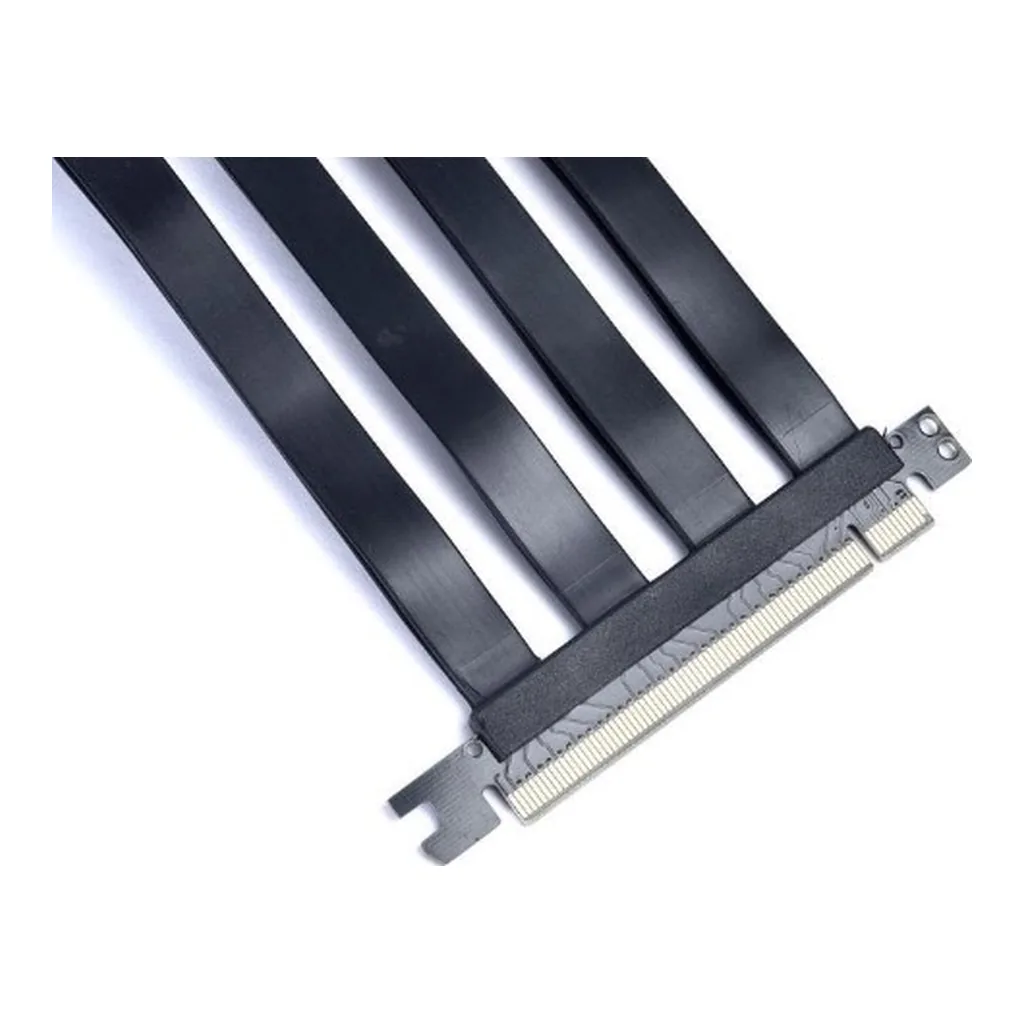 Lian-Li Premium PCI-E x16 3.0 Black Extender Riser Cable 200mm and Covert Bracket Mount for LANCOOL II | LAN2-1X - Image 3 Lian-Li Premium PCI-E x16 3.0 Black Extender Riser Cable 200mm and Covert Bracket Mount for LANCOOL II | LAN2-1X