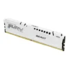 Kingston Fury Beast 16GB DDR5 Memory, 6000MT/s Frequency, CL36 Latency, Non-ECC DIMM, 1.35 Voltage, Intel XMP 3.0 & AMD Certified, White | KF560C36BWE2-16 - Image 1 Kingston Fury Beast 16GB DDR5 Memory, 6000MT/s Frequency, CL36 Latency, Non-ECC DIMM, 1.35 Voltage, Intel XMP 3.0 & AMD Certified, White | KF560C36BWE2-16 - Image 1