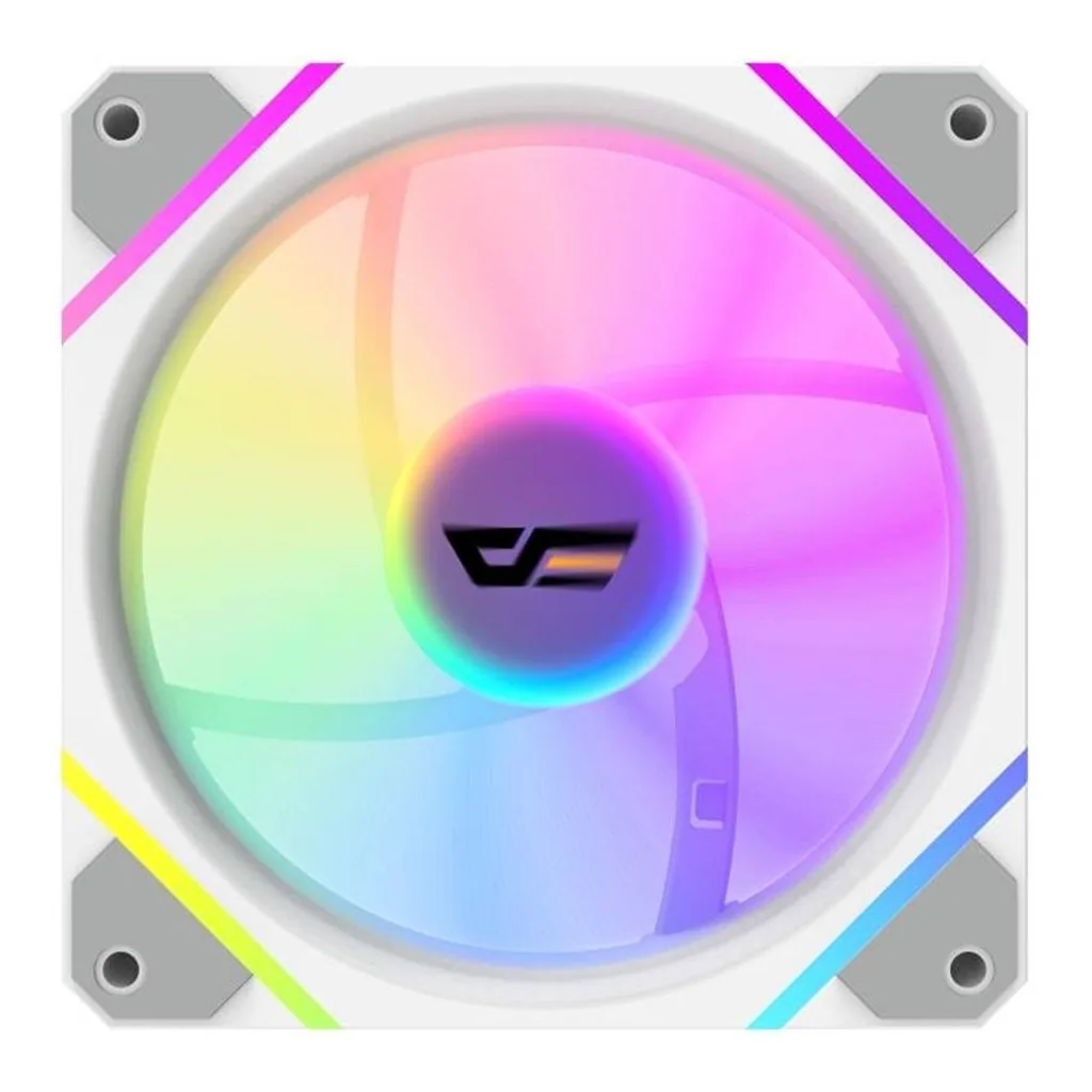 DarkFlash A-RGB Cooling Fan, White | DM12F-3IN1-White - Image 3 DarkFlash A-RGB Cooling Fan, White | DM12F-3IN1-White