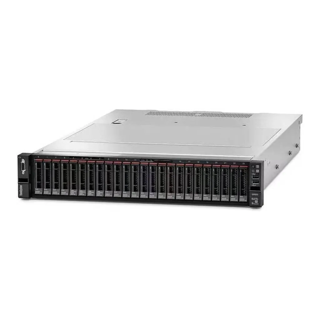 78004cdfbded438cee684769e69c1d26-hi.jpg Lenovo ThinkSystem SR650 V3 2U Rack Server, 2x Intel Xeon Gold 6526Y 16-Core, 512GB RAM, 5x 1.92TB SATA SSD, RAID 940-8i 4GB Flash PCIe Gen4 12Gb Adapter, 2x 1100W | TS-SR650-V3