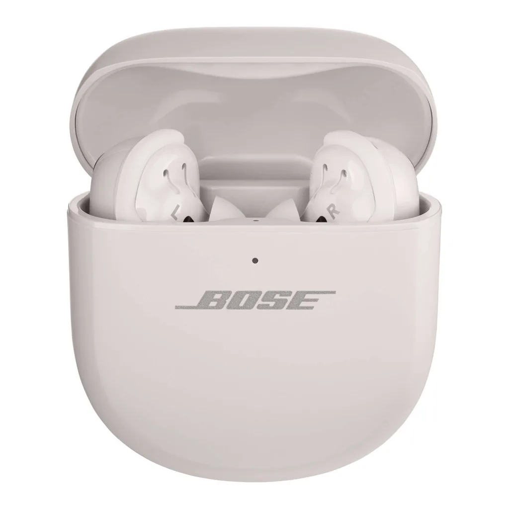 788d7bee55a0e741e36430d8b0f3af6e-hi.jpg Bose QuietComfort Ultra 2nd Gen Earbuds, ActiveSense, ANC, Clear Calls w/ AI Noise Canceling, Bluetooth 5.3, 24-Hour Playback, IPX4-Rated Water & Sweat Res, Smoke White