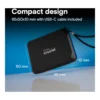 792b9dafb9292d7714598cd8cb292fbb-hi.jpg Crucial X9 Portable SSD, 2TB Capacity, 1050 MB/s Sequential Read, USB 3.2 Gen-2 (10Gb/s) Interface, Black | CT2000X9SSD9