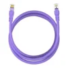 7a2841c07902aaddf8734ca0d967016f-hi.jpg Vention Cat.6a S/FTP Patch Cord, 26AWG, Up to 10Gbps Data Transmisson, OFC Standard, RJ45 Plug, PVC Enclosure, Copper Conductor, 5M Cable Length, Purple
