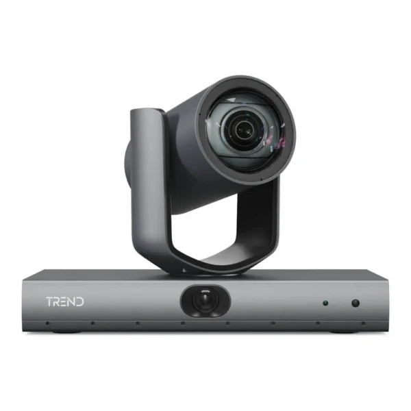 7a31d40eeee409191db51080400eae2b-hi.jpg TREND TR-VC40-DU Ai Dual Lens PTZ Conferencing Camera, Dual 1080p Cameras, 12X Optical Zoom, 110° Panoramic View, Ai Speaker Tracking, 8 Element Mic Array, PoE, Gray