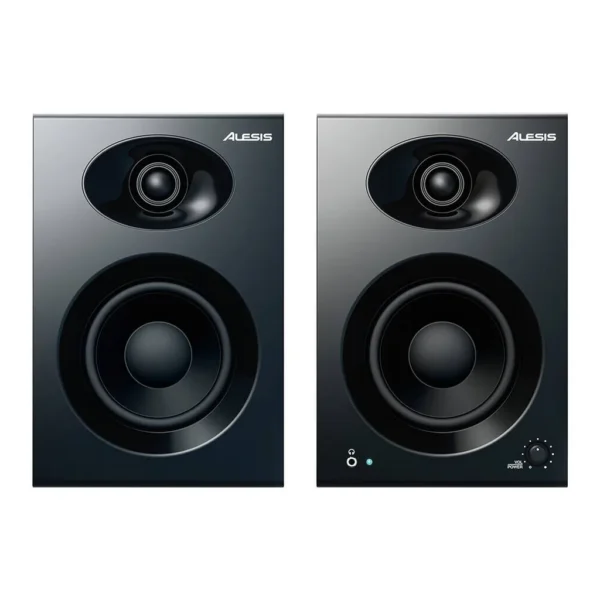 7b369a83adf9cf21949f271446e9353a-hi.jpg Alesis Elevate 4 Powered Desktop Studio Speakers, 4" (10.2 cm) Woofer LF Driver, 1" (2.5 cm) Silk-Dome Tweeter HF Driver, Black