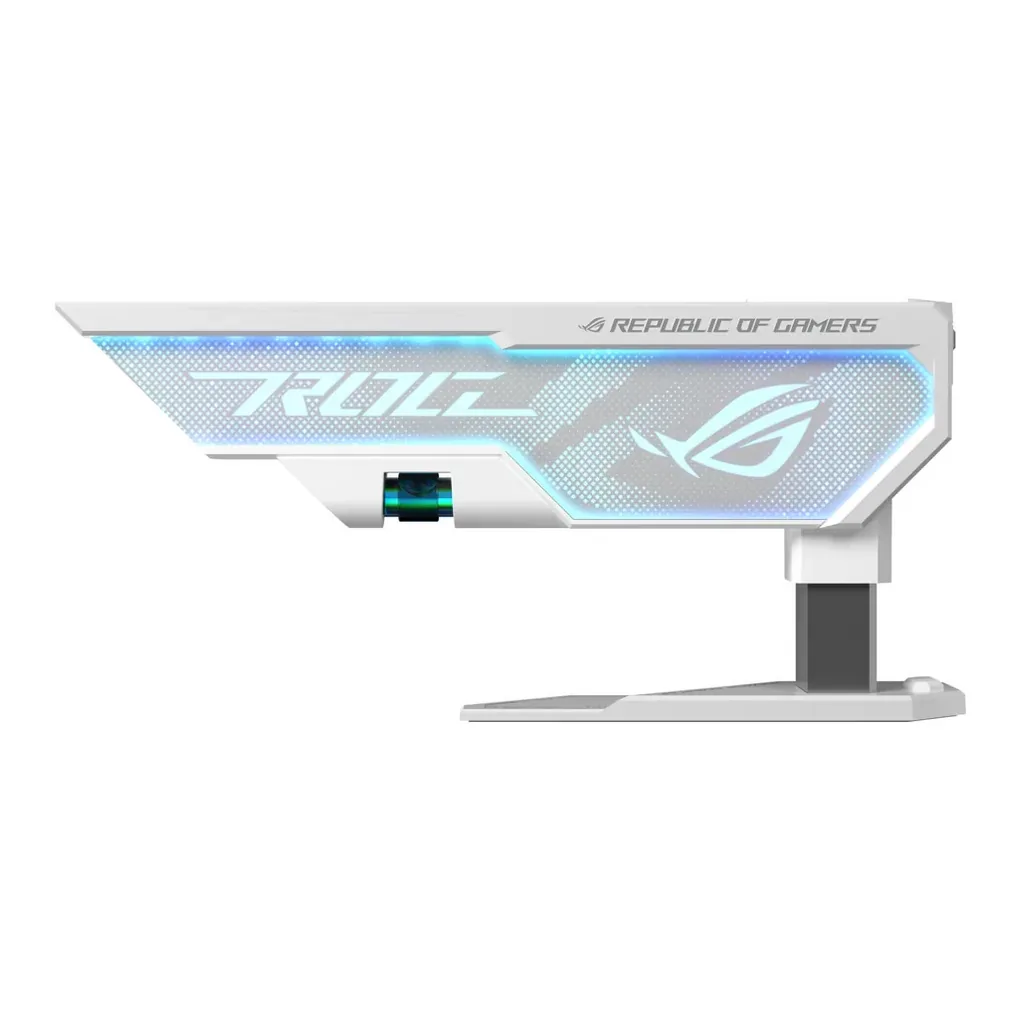ASUS ROG Herculx Graphics Card Holder, White | 90DA0023-B09000 - Image 2 ASUS ROG Herculx Graphics Card Holder, White | 90DA0023-B09000