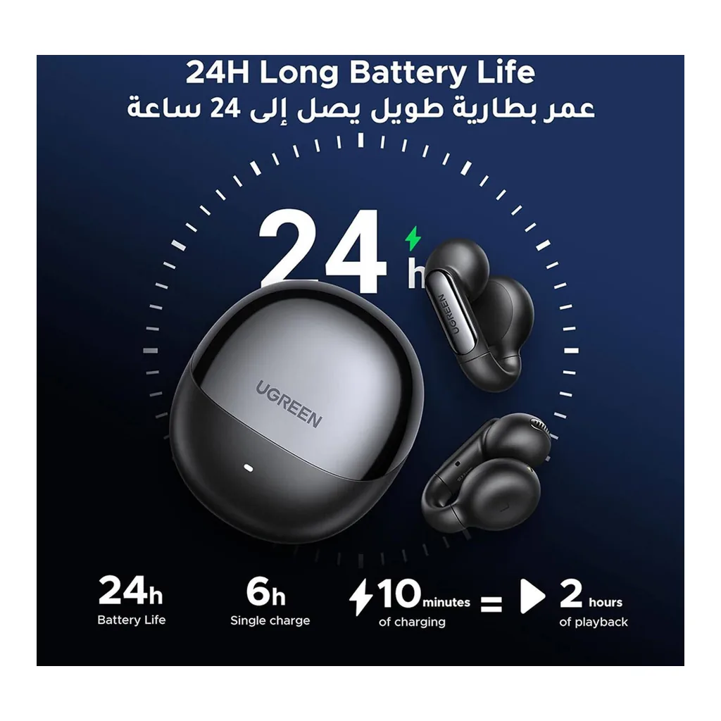 7bc3d7be5dd26dee03940df1d38f325f-hi.jpg Ugreen Hitune S5 Open Wired Earbuds, Open Ear Bluetooth Headphones, Comfortable Clip On Design, Deep Bass Sound, IPX5 Sweat Resistant, 24H Playtime, Black