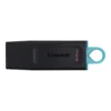 7c26fd24c5db99d1cd74004e1dc2855d-hi.jpg Kingston DataTraveler Exodia 64GB Flash Drive, USB 3.2 Gen 1 Speed, Quick Transfer and Convenient Storage, Black - Teal | DTX/64GB