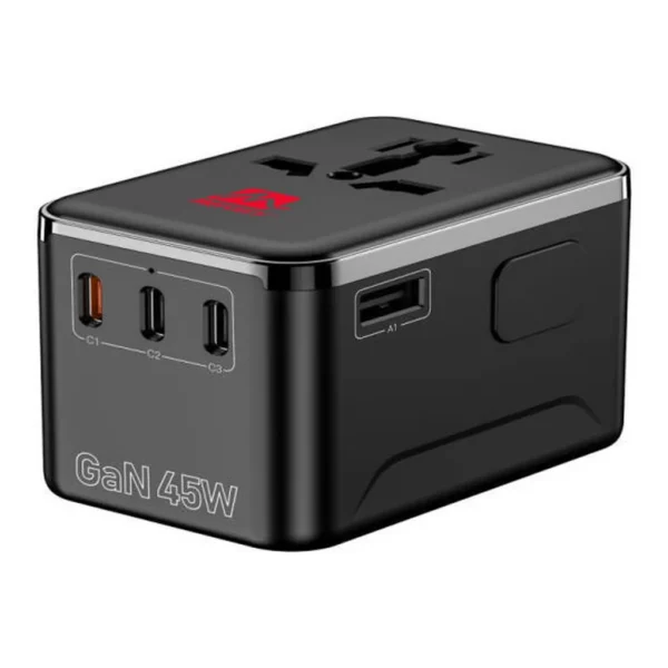 7edc8c4d7859700539d310bda478d84d-md.jpg Mercury GAN Charger 45W, Compact Travel Charger for Smartphones Tablets and Laptops, Smart Protection Technology, High Efficiency Fast Charge, Black | MER-GC-45W