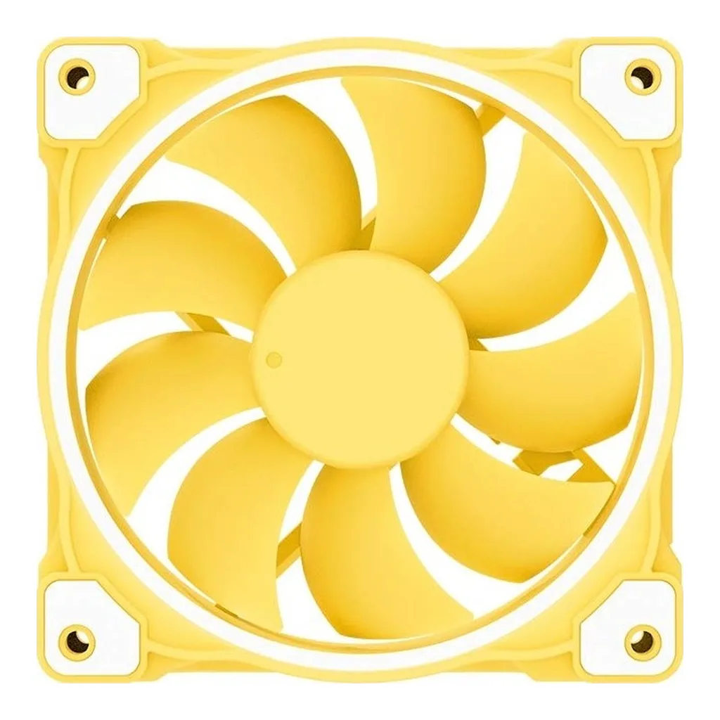 ID-Cooling ZF-12025 120MM Case Fan - Lemon Yellow | CASEFAN-055 L-YELLOW - Image 2 ID-Cooling ZF-12025 120MM Case Fan - Lemon Yellow | CASEFAN-055 L-YELLOW