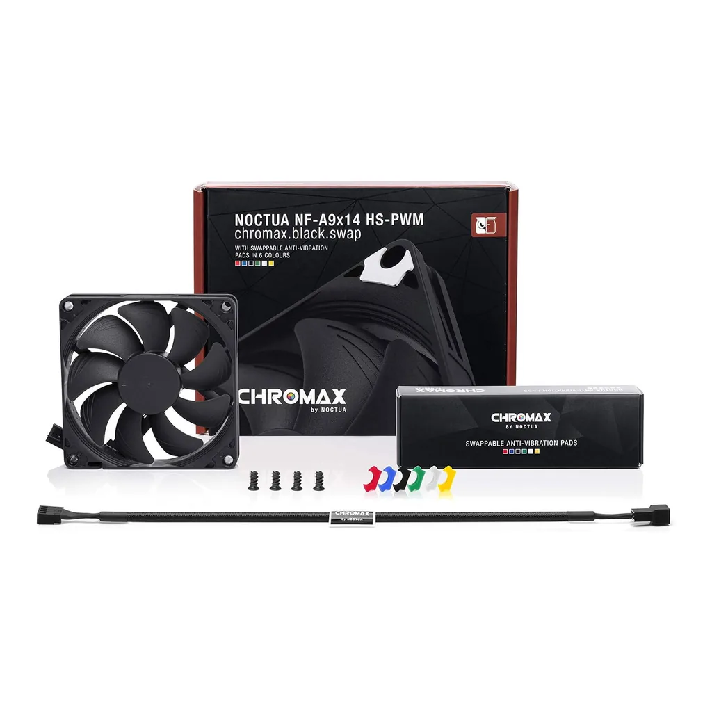 Noctua NF A9x14 HS PWM chromax.black.swap - Image 3 Noctua NF A9x14 HS PWM chromax.black.swap