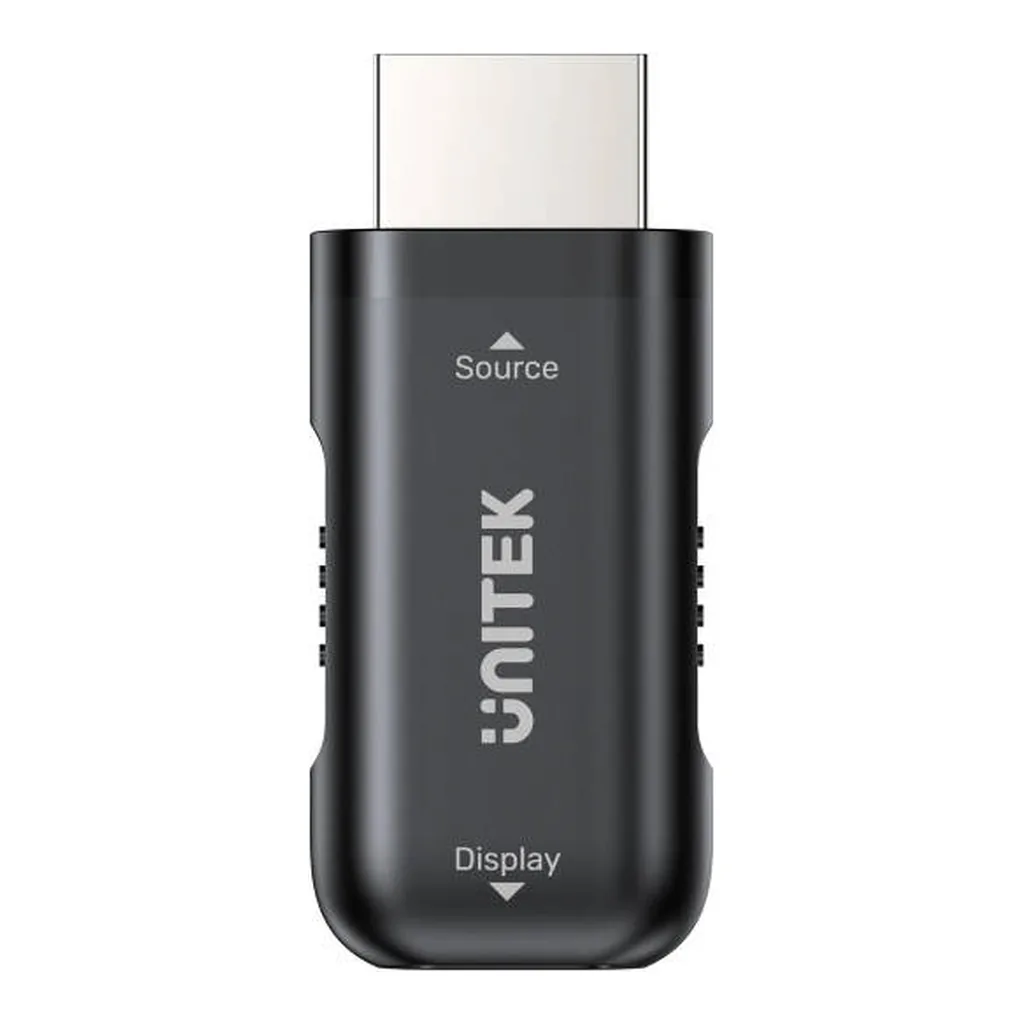 803608c322a9846181fffa2f92a3d2e3-md.jpg UNITEK HDMI Male to USB-C Female Adapter, 4K@60Hz Visual Feast, HDCP & Dynamic HDR Support, Video Output Sharing and Recording, USB-C Side To Display, Black | V1187BBK01