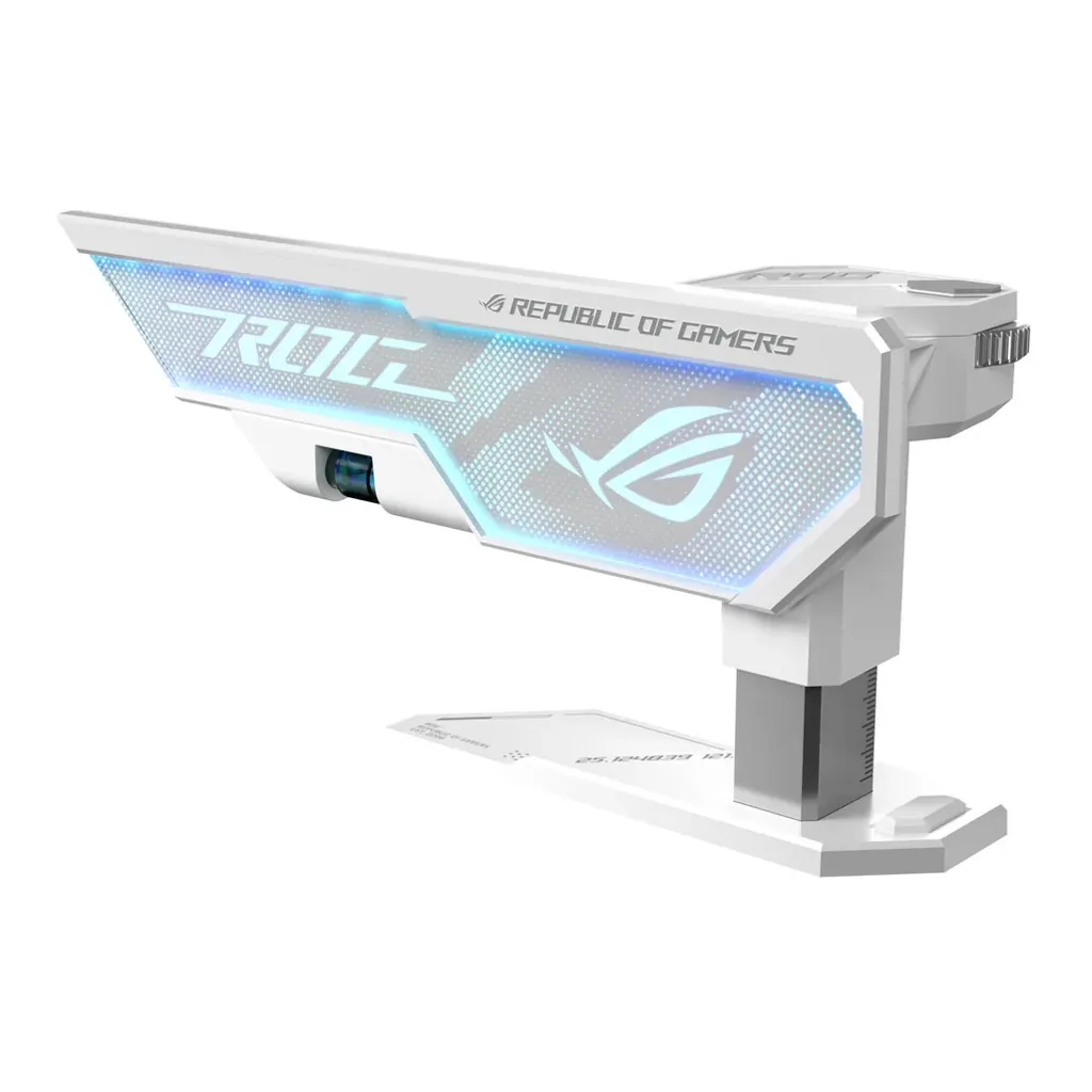 ASUS ROG Herculx Graphics Card Holder, White | 90DA0023-B09000 - Image 3 ASUS ROG Herculx Graphics Card Holder, White | 90DA0023-B09000