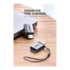 806e401a847f87f655b8f07d08b2ed25-hi.jpg UGREEN Type-C to USB 3.0 A Adapter Cable with Lanyard, 5Gbps OTG High-Speed Data Transfer Aluminum Shell Compact Converter for Laptop and Phone, Space Grey | 50283