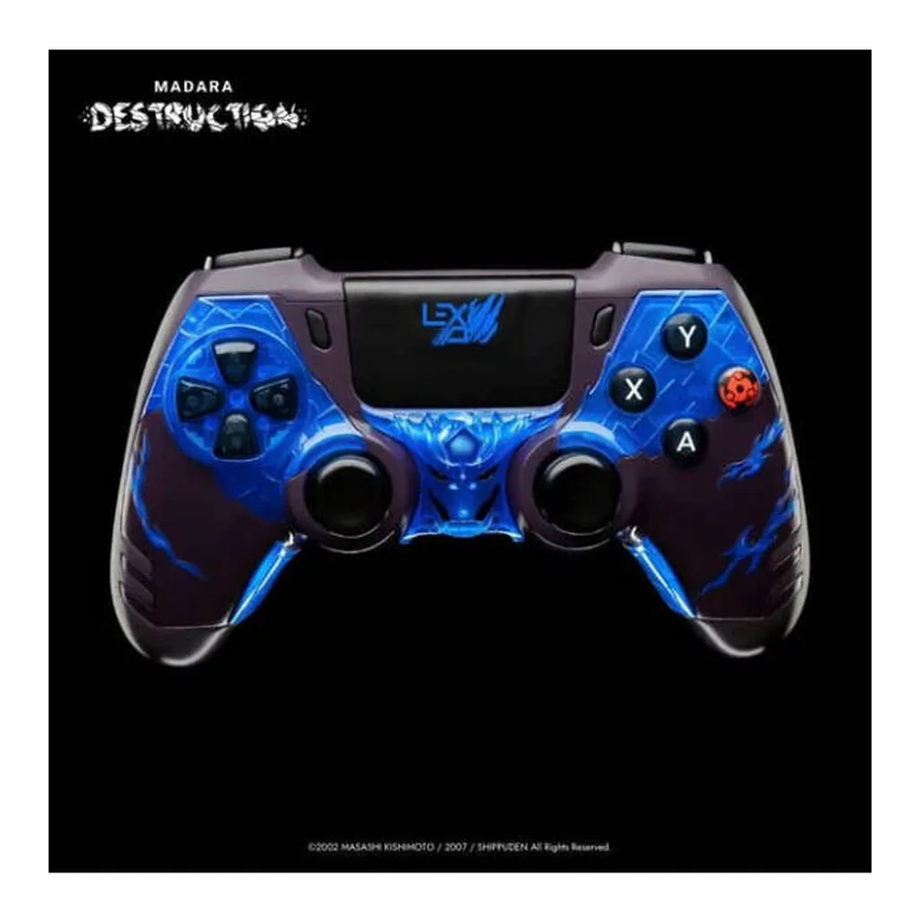 80fe27b258626d1db0b2159ea0051ae8-hi.jpg Lexip Madara Destruction Controller Design by Tsume, Naruto Shippuden Controller, Wireless Gaming Controller with 4 Programmable Paddles, PC Nintendo Switch Compatible Anime Collector Edition