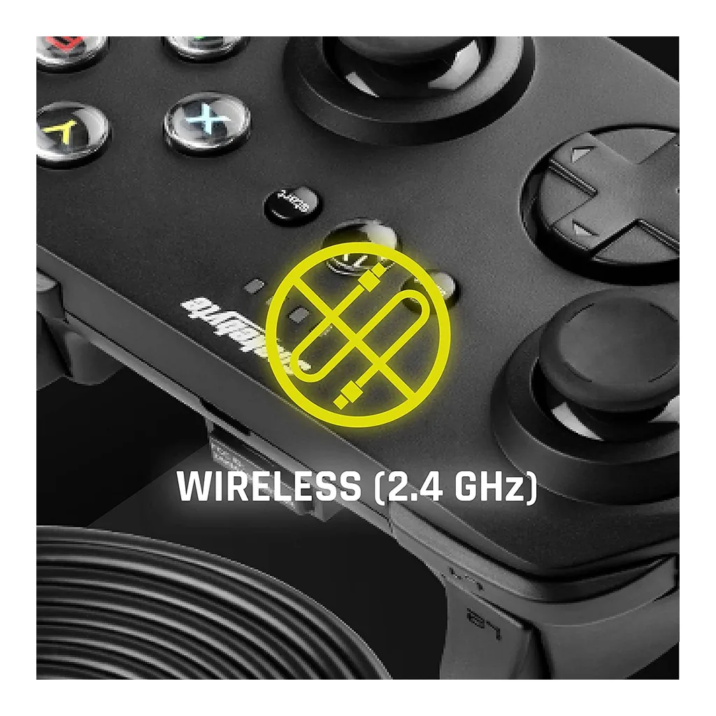 81535a47046d74e246e447b13e25d360-hi.jpg Snakebyte Game Pad Pro Wireless PC Controller, Compatible With Direct Input and X Input, Precision Parts For Superior Control, Analog Joysticks And Triggers, Black