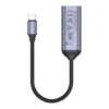 83392eae56cb7e540c899585c159f56b-hi.jpg Unitek USB-C to DisplayPort1.4 Adapter, Up To 4K@144Hz or 8K@60Hz Resolution, Stream with HDCP2.3, Aluminum Housing Material, 15cm Cable Length, Space Gray | V1415A