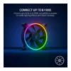 Razer Kunai Chroma 140mm ARGB PC Fan, Black | RC21-01800200-R3M1 - Image 3 Razer Kunai Chroma 140mm ARGB PC Fan, Black | RC21-01800200-R3M1