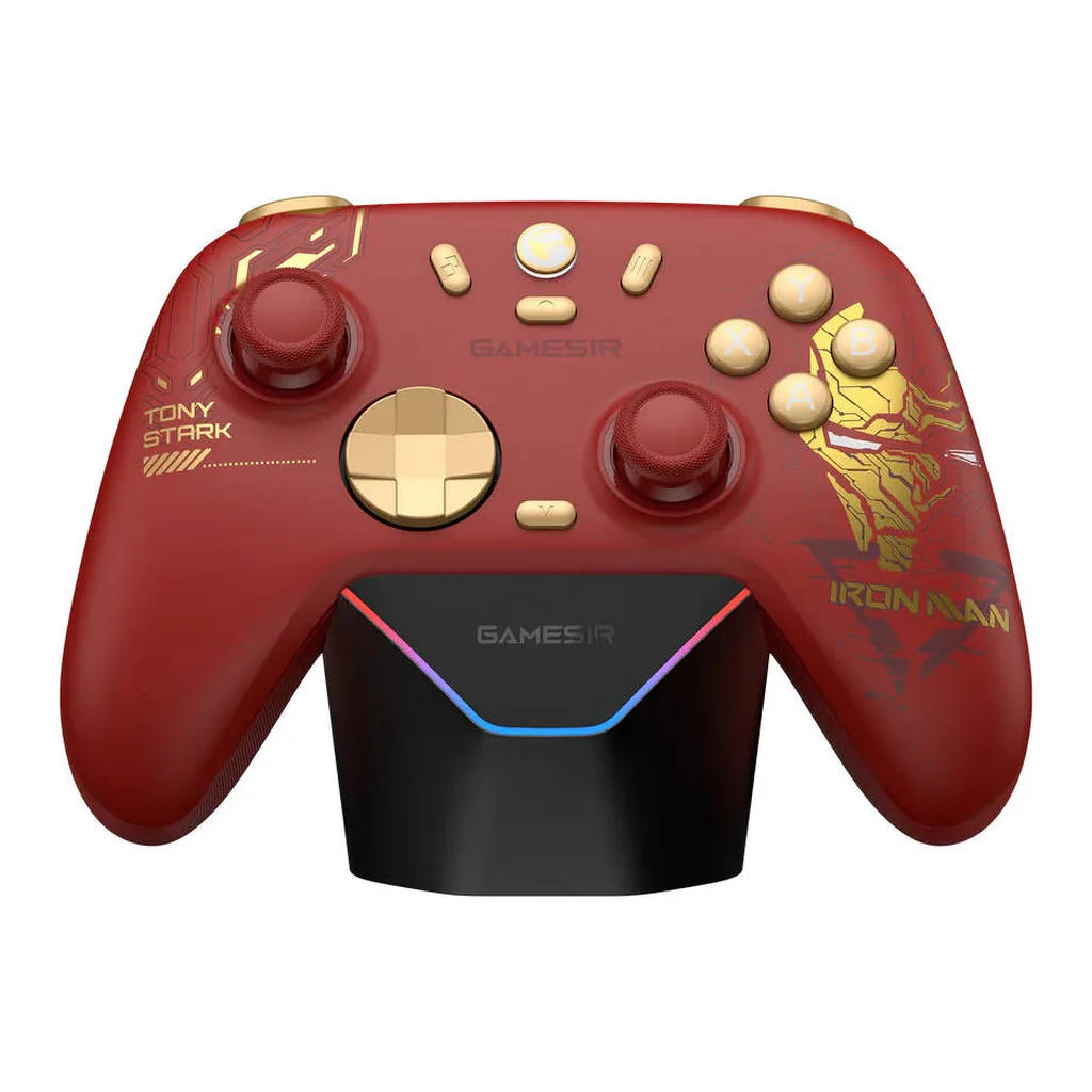 835885bbe568ac9a4280c41a9c68fa1b-hi.jpg GameSir Nova 2 Lite Iron Man Edition Wireless PC Controller, Hall Effect Joysticks & Triggers, 2.4G & Wired 1000Hz Polling Rate, Remappable Buttons, Compatible w/ PC/Switch/Steam/Android, Red