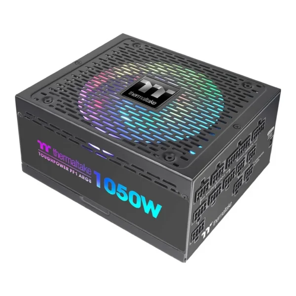 83fbf4e2873fb71027e1c4e49d0b3c87-hi.jpg Thermaltake Toughpower PF1 1050 Watt Power Supply, Full Modular 80 Plus Platinum, ARGB, PSU, SLI/CrossFire, Single Rail, 83.3A, ATX | PS-TPD-1050F3FAPK-1