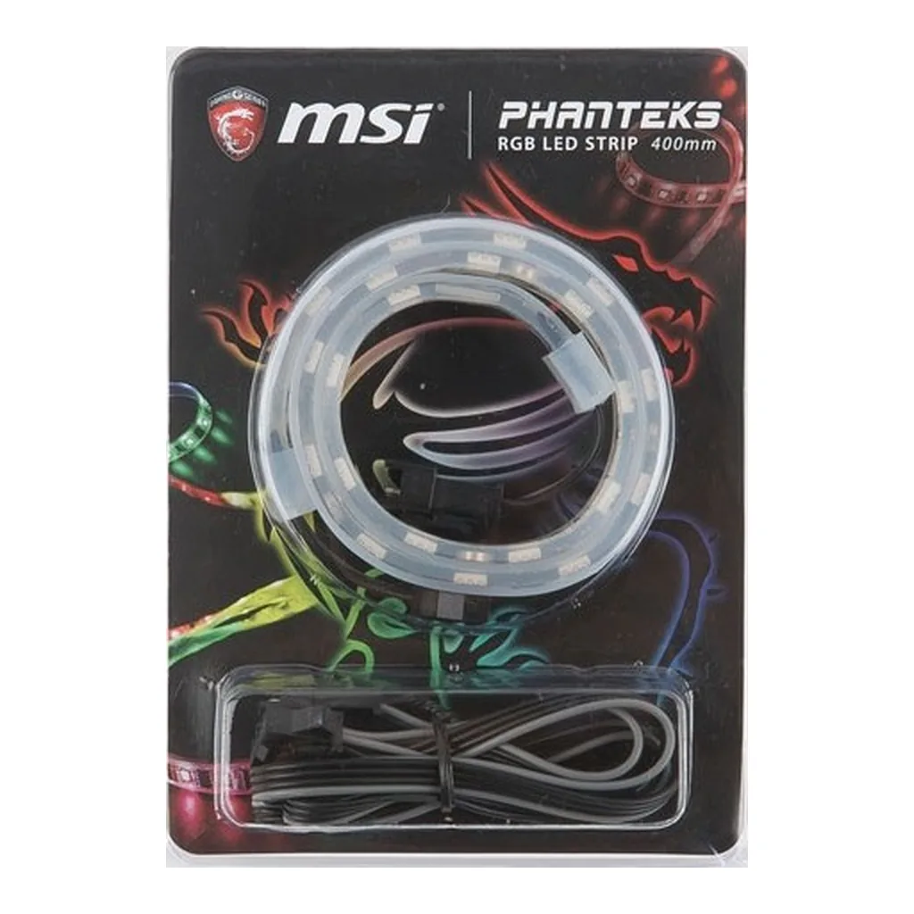 MSI Phanteks RGB LED Strip Light 400mm | PH-LEDKT_M4S - Image 2 MSI Phanteks RGB LED Strip Light 400mm | PH-LEDKT_M4S