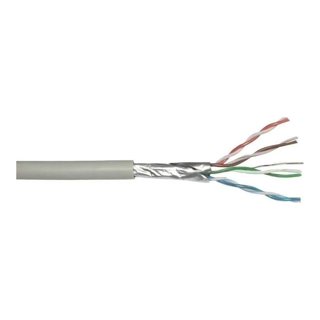 84e5fae54aabebf499eac11546ab3797-hi.jpg AICO 0.5M Cat6 RJ45 UTP Network Cable, Grey, 1 Piece