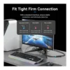851fa8f640e2b430388ccdf95615f508-hi.jpg Vention HDMI Extension Cable, 4K@60Hz Resolution, 3D Viewing Effect, Support HDR, Synchronized Audio And Video Output, No Delay And No Flicker, 0.5 Meter Cable Length, Black