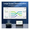 85e1ae465b2a9defd68c7a35bcbfb03d-hi.jpg Vention Cotton Braided 4K DP Male to HDMI-A Male HD Cable, 4K/60Hz Resolution, HDR Support, Audio & Video Sync, High Performance Chip, Premium Shielding Technology, 2 Meter Cable Length, Black