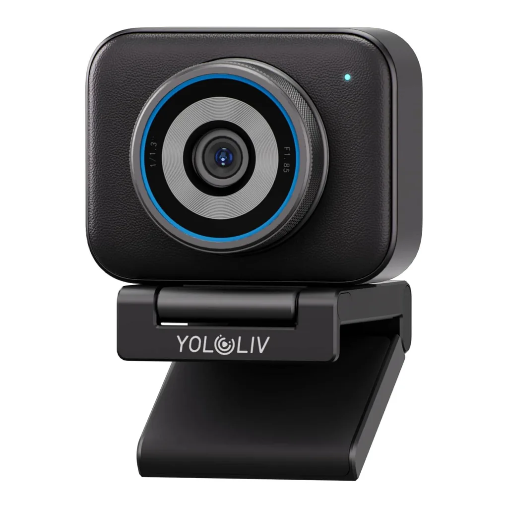 871dc658b478d94475e3abd862b1d99a-hi.jpg YoloLiv YoloCam Streaming Camera, Autofocus Full HD USB Webcam for Podcasting, Live Streaming & Content Creation, Plug-and-Play Camera for YouTube, Zoom & Online Meetings, Black