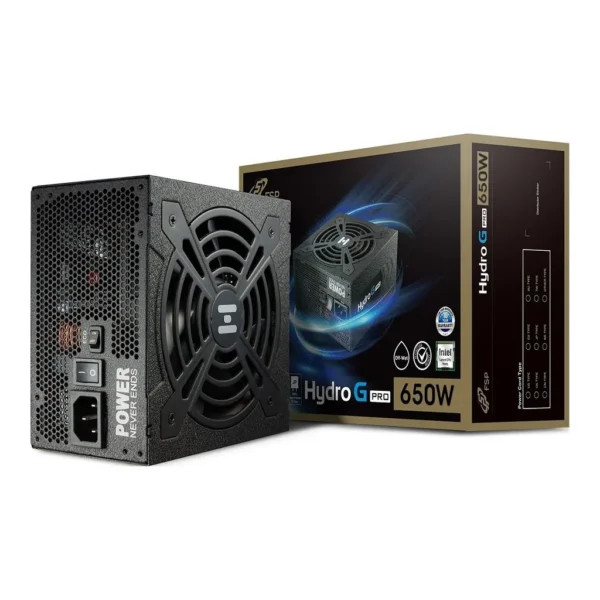 881c5d6f3119b68845bb3827f1593d6d-hi.jpg FSP HG2-650 Hydro G Pro 650W ATX Semi-Fanless Modular Power Supply, 80+ Gold, Active PFC, FDB Fan 120mm, 8-4A Input Current, 100-240Vac Voltage | PPA6505006