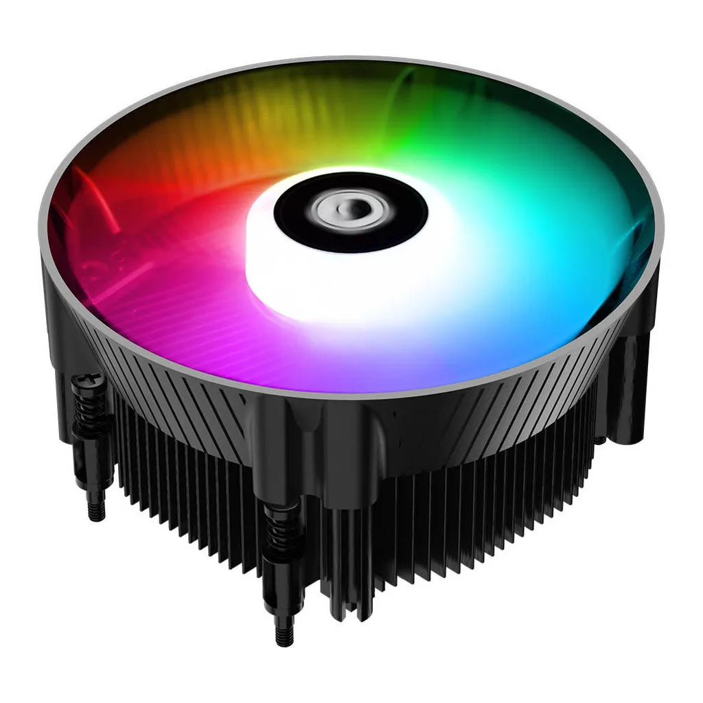 ID-Cooling DK-07A Rainbow CPU Cooler, Black - Image 1 ID-Cooling DK-07A Rainbow CPU Cooler, Black