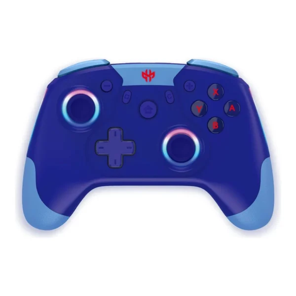 890bb3e103fc0674e431cd735553d385-hi.jpg GXM Alpha Pro Wireless Controller RGB, 6-Axis Drive, For Nintendo Switch/Android/IOS/PC, Wide Combability, Wired & Wireless Connectivity, 2.4Hz Dongle, USB Type-C, Blue