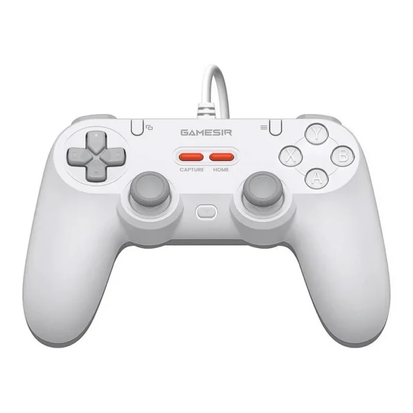 89df6ef3bdc091fc07eef2aa0cf20648-hi.jpg GameSir Tegenaria Lite Wired Controller, Wired 1000Hz Polling Rate, Hall Effect Joysticks, 2 Remappable Buttons, Dual Vibration , Turbo, for Steam/Android/iOS/Switch, Serene White