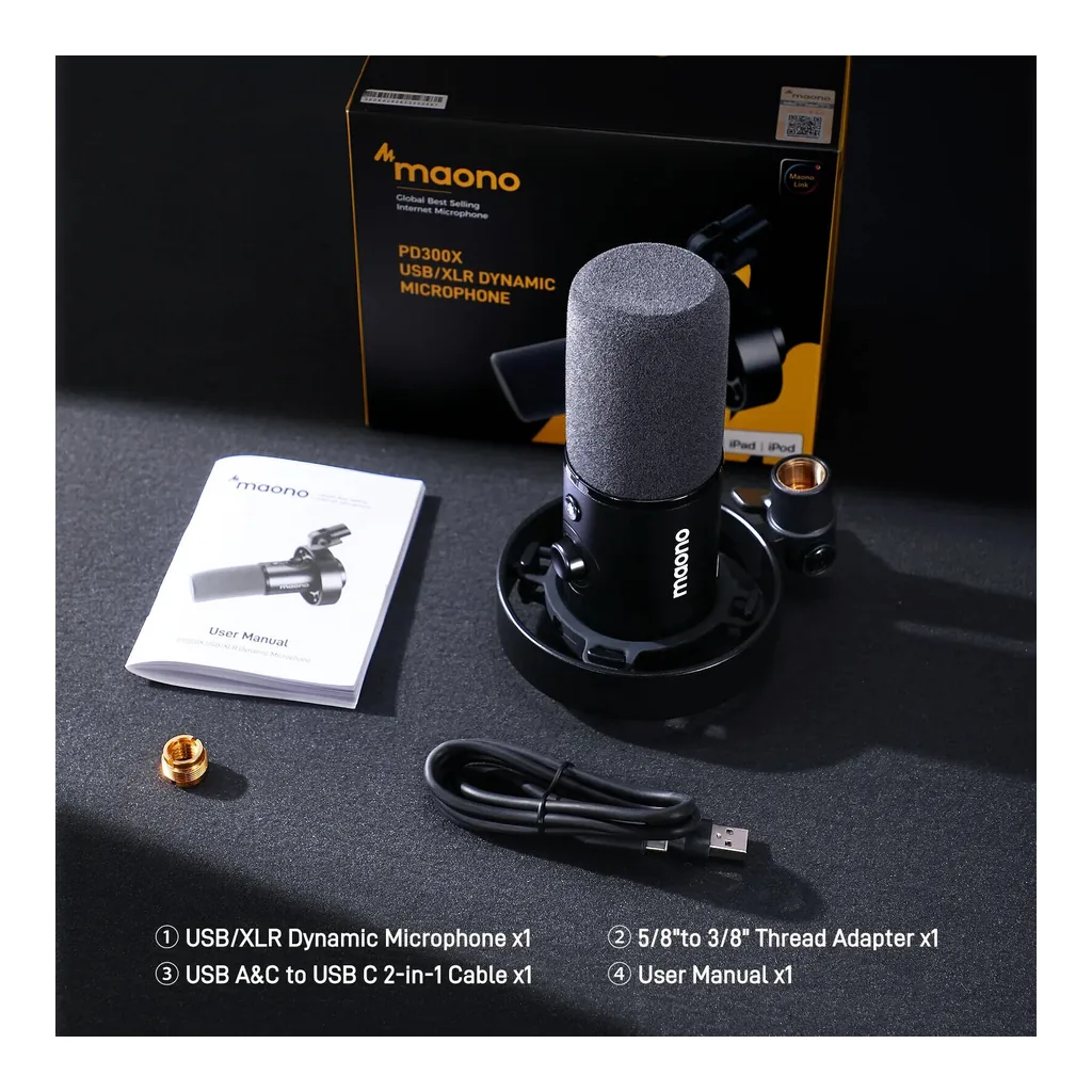 8ae207550e902a641e80e2d666b63449-hi.jpg Maono USB/XLR Dynamic Microphone