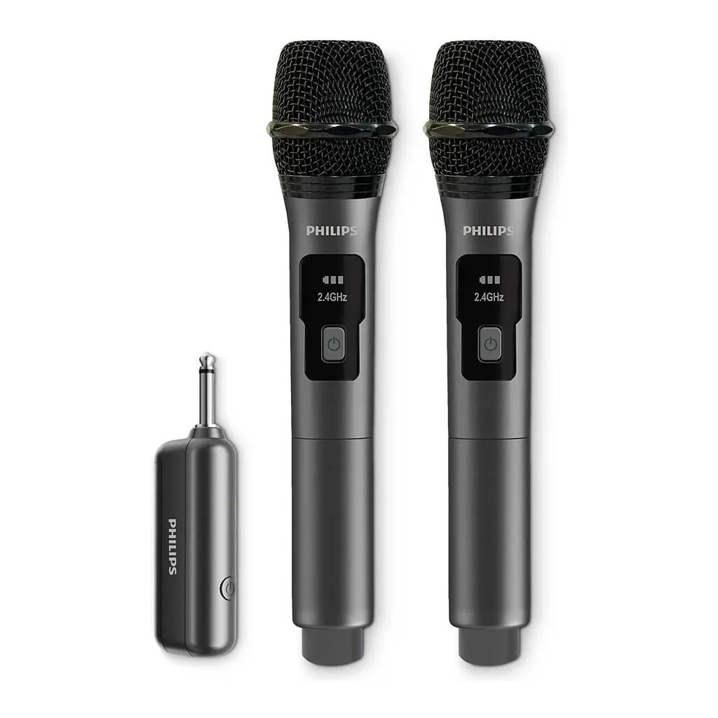 8c0786dc4f72c3bf54146a2f7871197d-hi.jpg Philips DLM3401TP/00 Dual Wireless Microphone System