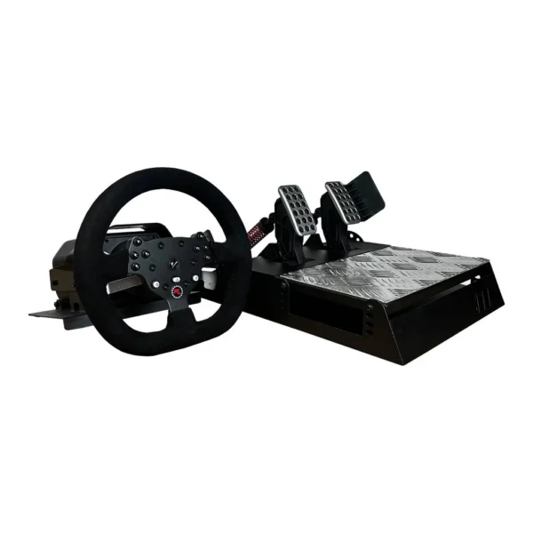 8f1be13fa324ef7594b66a367593d502-hi.jpg GTR Simulator RS30 Ultra Wheel & V3 Pro 2-Pedals, 5nm Force Feedback, Aluminum Steering Wheel & Paddles Shifter, Adjustable Wheel Rake Angle, 2-Way Switch Wheel Rotation, Black