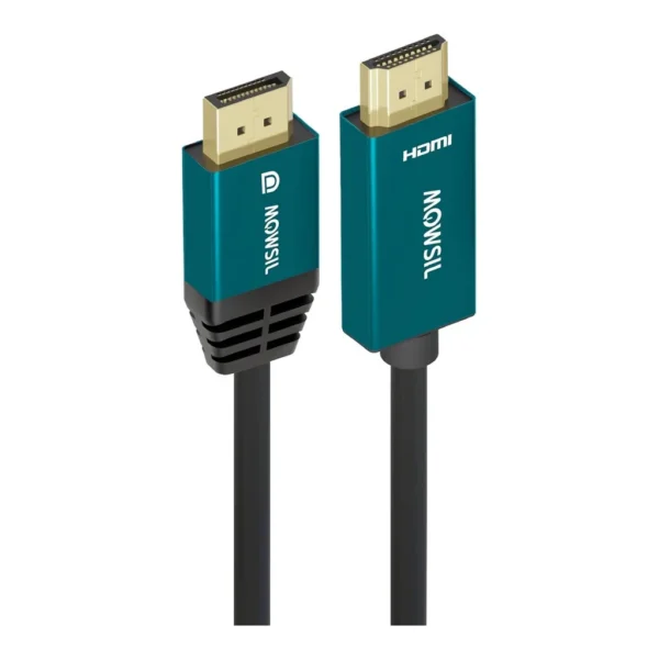 8fe5a7e0894392341d942d54b90286ed-hi.jpg MOWSIL DisplayPort to HDMI Cable 3M, 4K@60Hz, 18Gbps High Speed DP to HDMI Cord, 24K Gold Plated Connectors, for PC, Laptop to Monitor, TV, Projector, 3 Meter