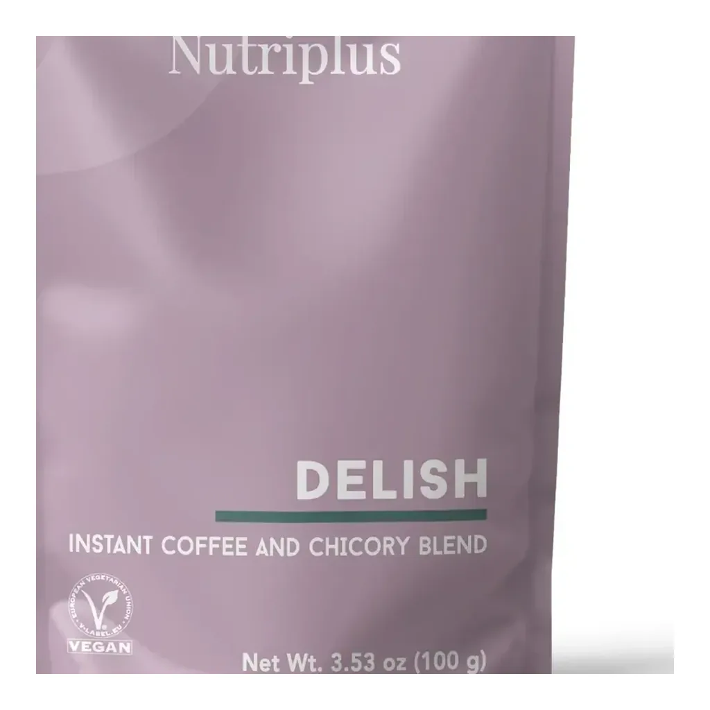 FARMASI Delish Instant Coffee and Chicory Blend 100 g — Official label or product detail FARMASI Delish Instant Coffee and Chicory Blend 100 g — Official label or product detail