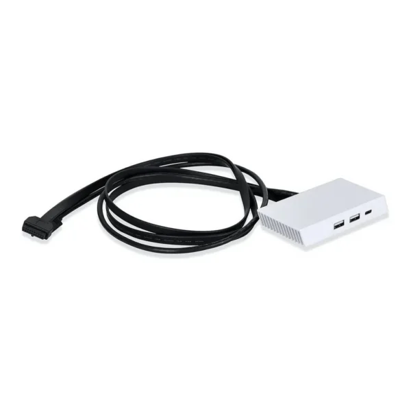 Lian-Li O11DE-3W Addition I/O Kit for O11 Dynamic EVO, White - Image 1 Lian-Li O11DE-3W Addition I/O Kit for O11 Dynamic EVO, White