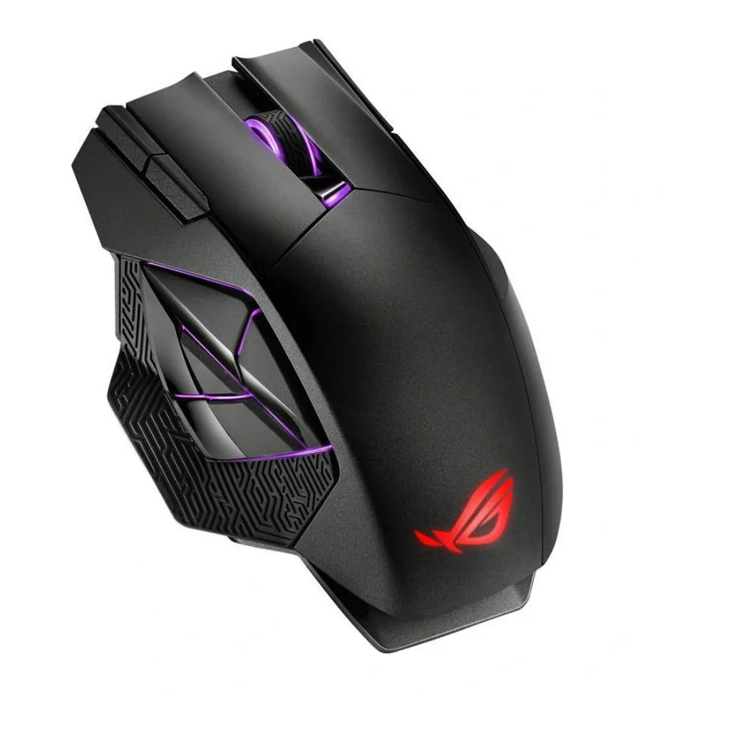 ASUS ROG Spatha X Wireless Gaming Mouse, 19000 DPI, Black - View 2 ASUS ROG Spatha X Wireless Gaming Mouse, 19000 DPI, Black - View 2
