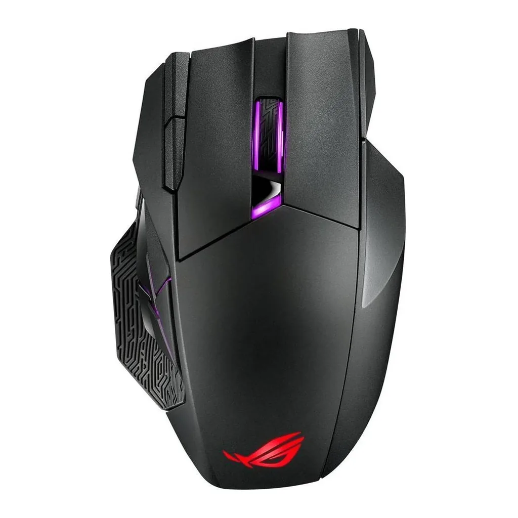 ASUS ROG Spatha X Wireless Gaming Mouse, 19000 DPI, Black - View 3 ASUS ROG Spatha X Wireless Gaming Mouse, 19000 DPI, Black - View 3