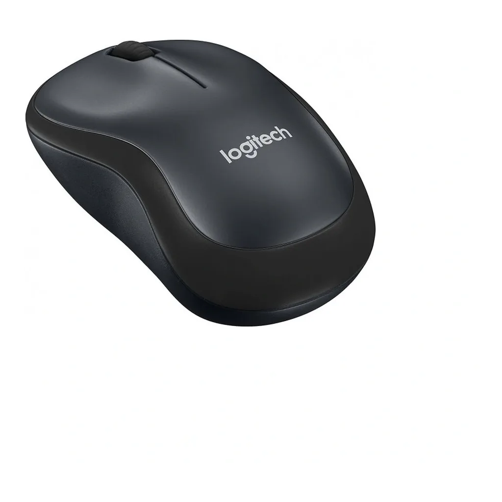 Logitech M220 Silent Wireless Mouse, Charcoal - View 1 Logitech M220 Silent Wireless Mouse, Charcoal - View 1