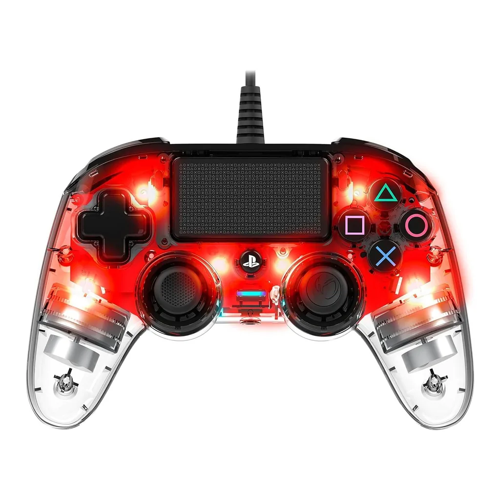 91245917e6f29ffadc5f99d32ccf98c8-hi.jpg Nacon PS4 Controller, Clear Red