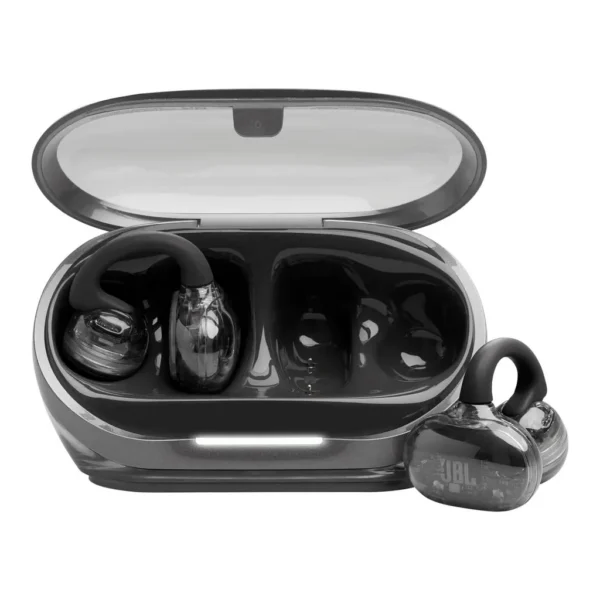 928a4ad2243838ff3ecb41e103eed51c-hi.jpg JBL Soundgear Clips Open Ear Wireless Earbuds, JBL OpenSound Technology, Adaptive Bass Boost, 32 Hours Battery Life, Bluetooth 5.4, IP54 Water Dust Resistant, Hands Free Calls, Black