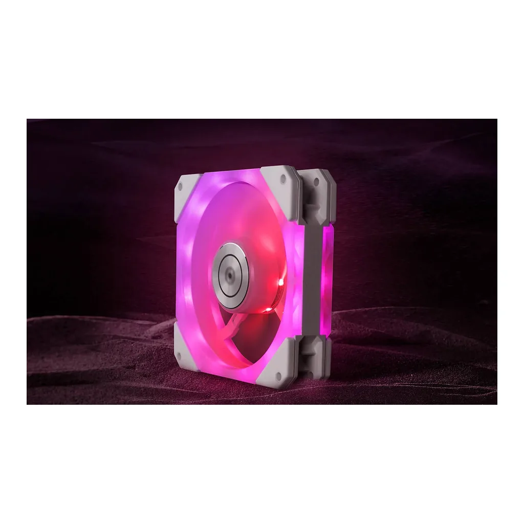 EKWB EK-Quantum Impulse 120 D-RGB 120mm Computer Cooling Fan, White | 3831109854204 - Image 5 EKWB EK-Quantum Impulse 120 D-RGB 120mm Computer Cooling Fan, White | 3831109854204