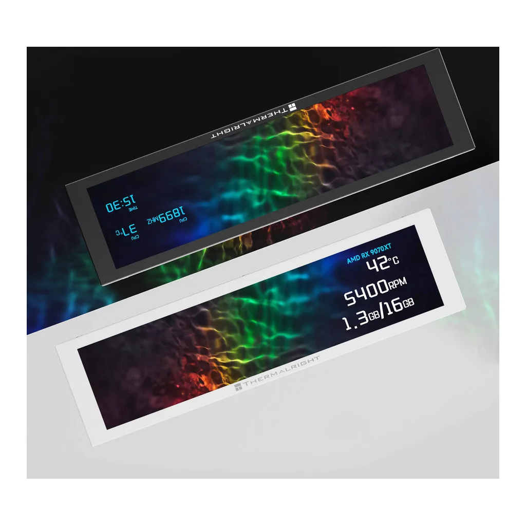 Thermalright Trofeo Vision LCD Screen Display, White - Image 7 Thermalright Trofeo Vision LCD Screen Display, White